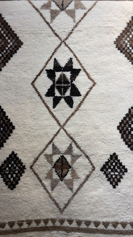 گبه کناره دستباف پشمی