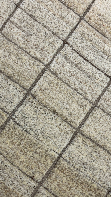 گبه مدرن دستباف ساریگل هنر اصیل زنان خراسان شمالی با پشم دستریس کد 1404296